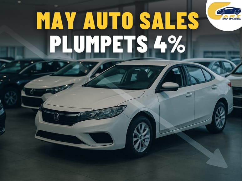 May Auto Sales Plumpets 4%, PV Segment Faces Sharp Fall!