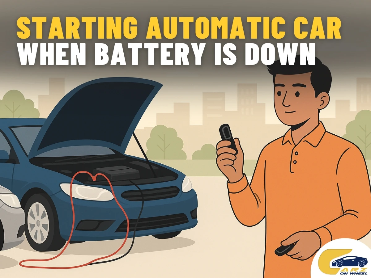How to Start Automatic Car When Battery is Down?-image