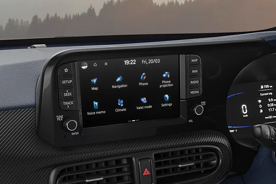 hyundai-exter-infotainment-system-main-menu