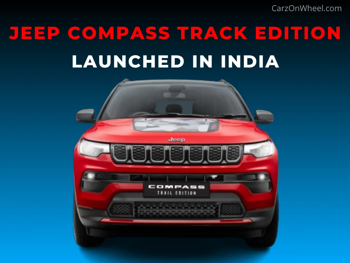 Jeep Compass Track Edition Launched in India – Priced at Rs 26.7 Lakh-image