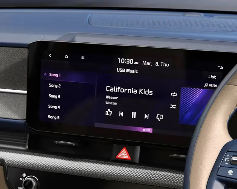 kia-carens-clavis-infotainment-system