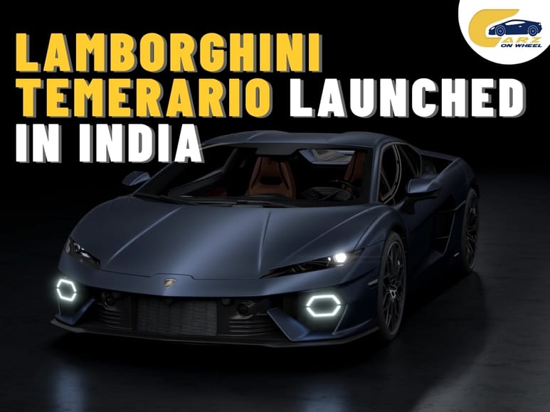 Lamborghini Temerario Launched in India at ₹6 Crore