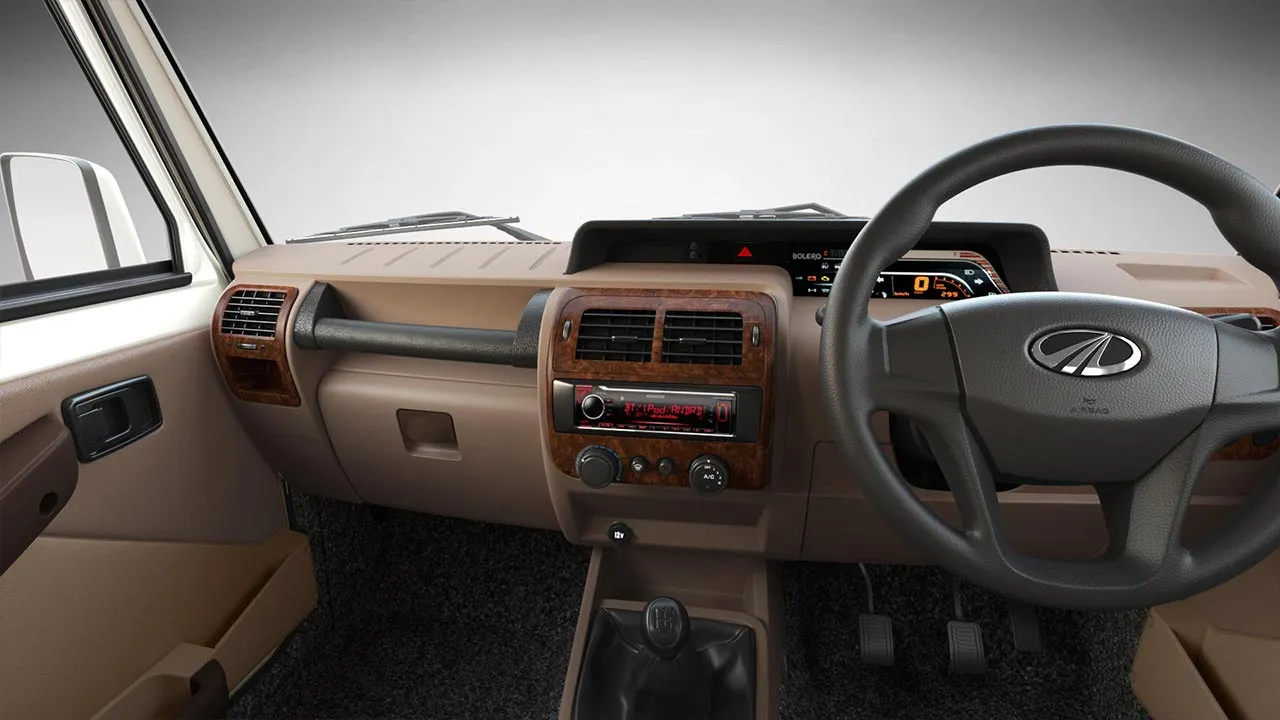 mahindra-bolero-dashboard