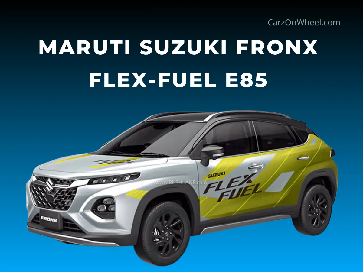 Maruti Suzuki Fronx Flex-Fuel E85 is Coming Soon-image