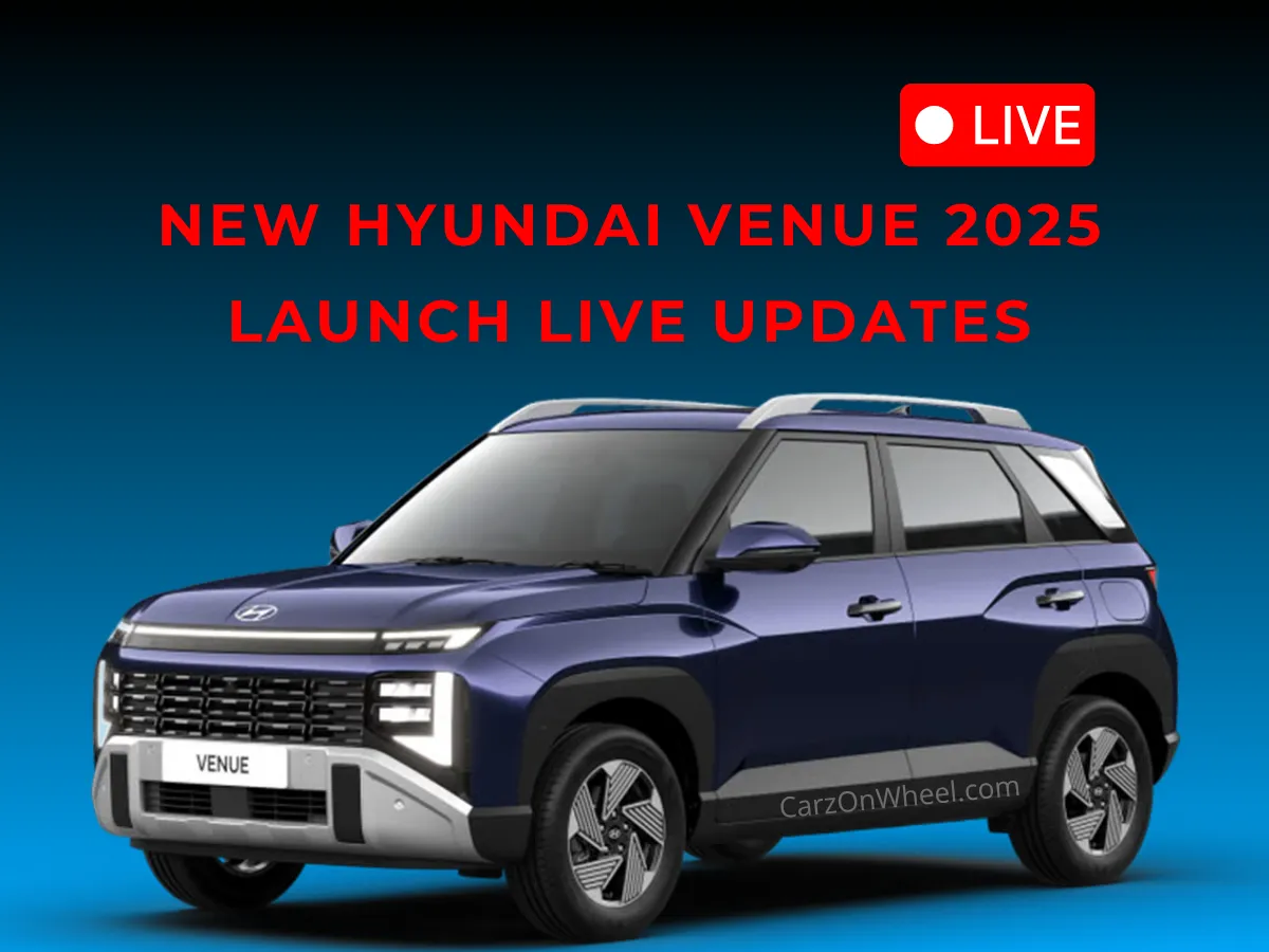 New Hyundai Venue 2025 Launch Live Updates