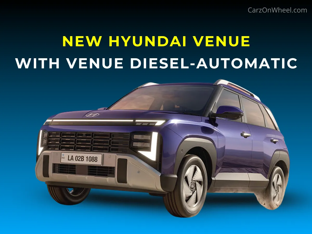 New Hyundai Venue Diesel-Automatic Confirmed On 4th Nov Launch