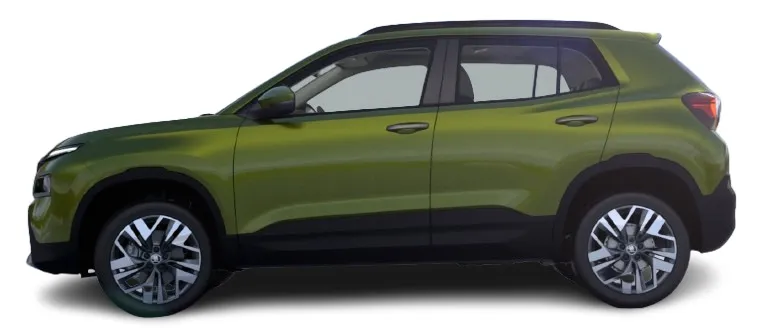 skoda-kylaq-left-view