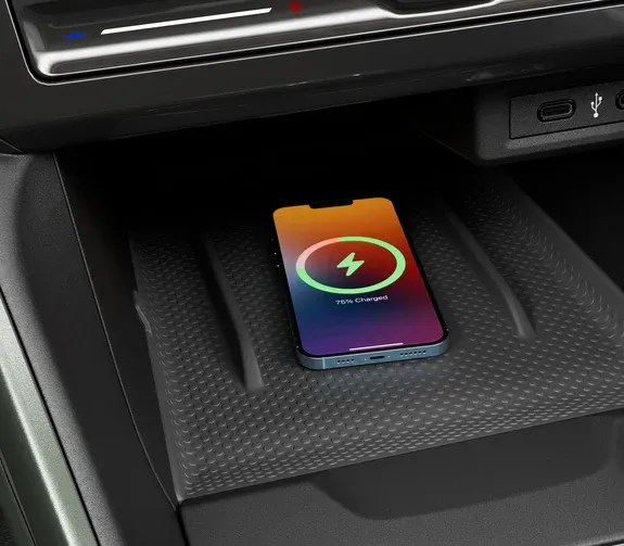 skoda-kylaq-wireless-phone-charger