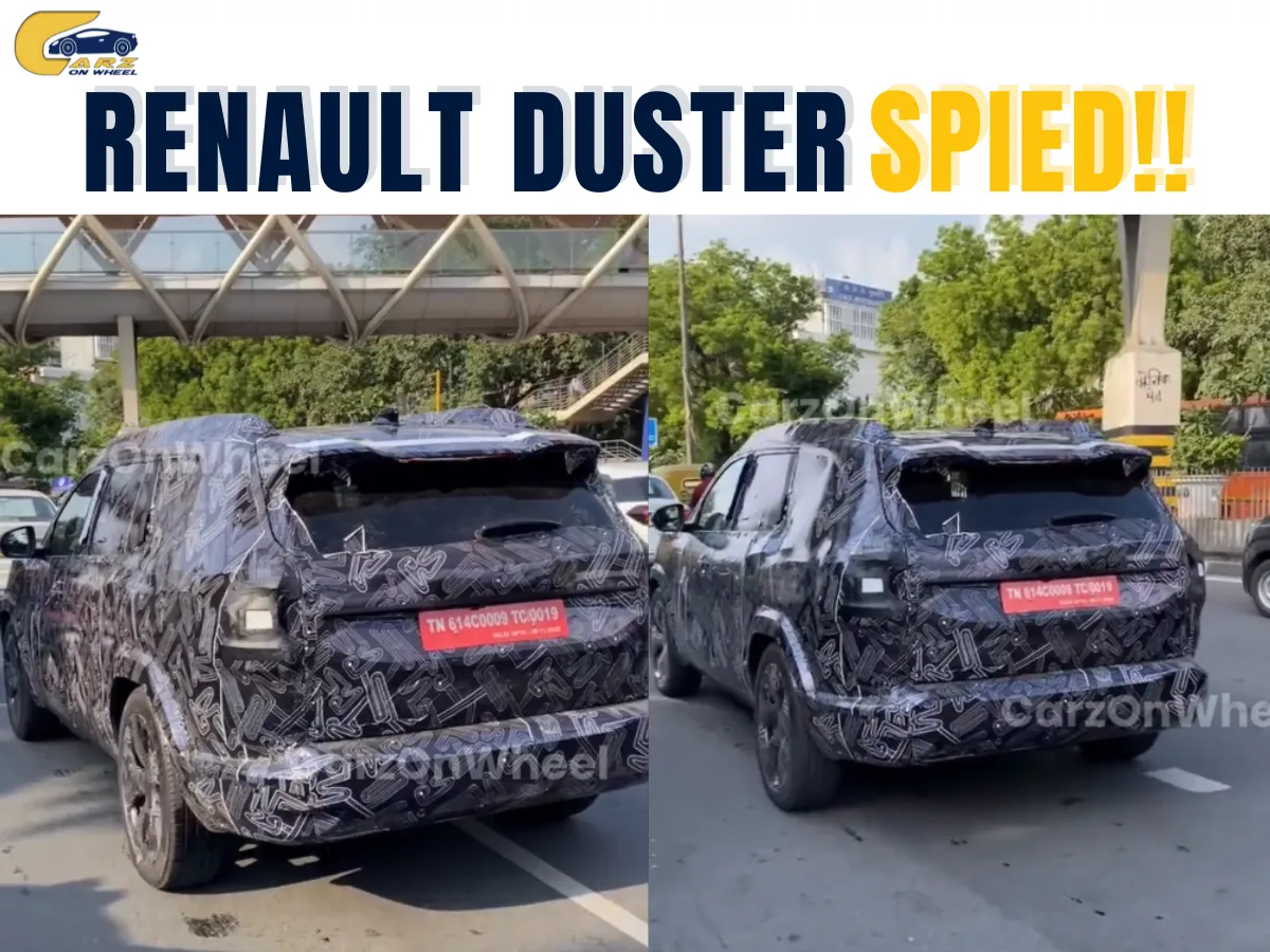 Renault Duster Spied Testing in India: Big Comeback Loading? -image