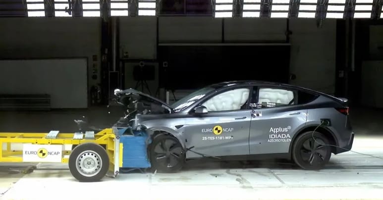 Tesla Model Y Gets 5-Star Euro NCAP Safety Rating