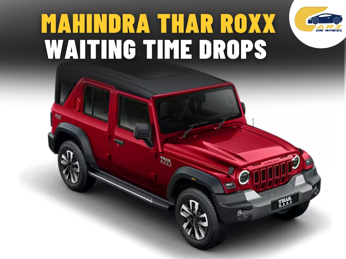 Mahindra Thar Roxx Waiting Time Drops to 4-6 Months Due to Higher Production-image