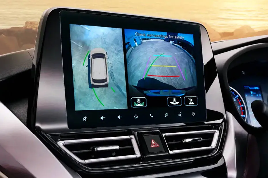 toyota-taisor-parking-camera-display